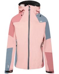 Dare 2b - Ladies Checkpoint Iii Recycled Waterproof Jacket (Powder/Mesa Rose) - Lyst