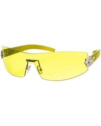 Exte - Rectangular Shaped Acetate Sunglasses Ex-69-S-0C1 - Lyst