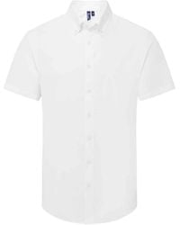 PREMIER - Supreme Oxford Short-Sleeved Formal Shirt - Lyst