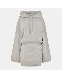 Off-White c/o Virgil Abloh - Off Off Hoody Dress - Lyst
