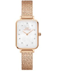 Daniel Wellington - Dw00100578 Ladies Quadro Lumine 20Mm Watch - Lyst