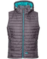 Trespass - Ladies Aretha Casual Gilet (Carbon) - Lyst