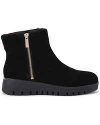 Carvela Kurt Geiger - Suede Bello Zip Ankle Boots - Lyst