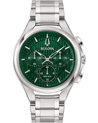 Bulova - Curv Watch 96A297 Stainless Steel - Lyst