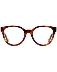 Moncler - Round Light Havana Ml5041 - Lyst