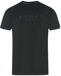Aquascutum - London Circle Logo T-Shirt Cotton - Lyst