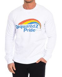 DSquared² - Long-Sleeved Crew-Neck Sweatshirt S71Gu0368-S25030 - Lyst