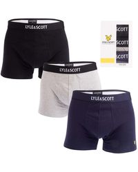 Lyle & Scott - And Devon 3 Pack Boxer Shorts - Lyst