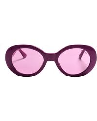Guess - Acetate Sunglasses With Oval Shape Gu7904 - Lyst