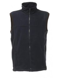 Regatta - Haber Ii Full-Zip Bodywarmer Fleece Anti-Pill Jacket (250 Gsm) (Dark) - Lyst