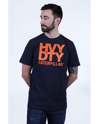 Caterpillar - Heavy Duty Cotton T-Shirt - Lyst