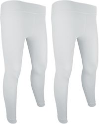 THMO - 2 Pack Ladies Thermal Bottoms Leggings For Winter - Lyst