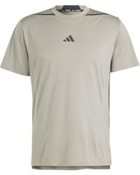 adidas - D4T Adistwo Short-Sleeve Performance Gym Top - Lyst