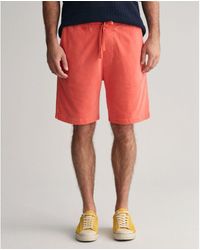 GANT - Sunfaded Shorts - Lyst