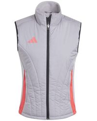 adidas - Tiro24C Solid Patterned Ribbed Cuff Performance Vest - Lyst