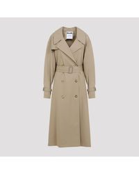 Moschino - Cotton Nylon Coat - Lyst