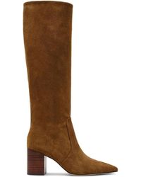 Steve Madden - Suede Skyline Boot Browns - Lyst