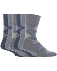 Gentle Grip - 6 Pairs Non Elastic Socks - Lyst
