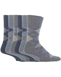 Gentle Grip - 6 Pairs Non Elastic Socks - Lyst