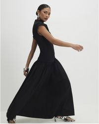 River Island - Maxi Dress Petite Short Sleeve Hybrid - Lyst
