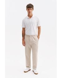Giesto - Cotton Stretch Suit Pants - Lyst