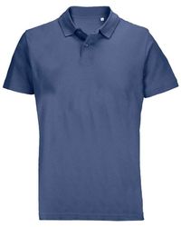 Sol's - Adult Pulse Pique Polo Shirt (Denim) - Lyst