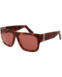 Gcds - Brown Acetate Sunglasses - Lyst