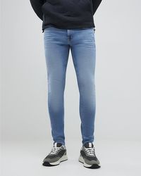 River Island - Jeans Spray On Cotton - Lyst