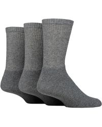SOCKSHOP TORE - 3 Pack Plain Crew Sport Socks - Lyst