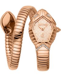Just Cavalli - Signature Snake Lirica Fashion Watch – Mop Jc1L357M0045 - Lyst