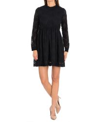 ELEVEN PARIS - Tunis Long Sleeve And Round Neck Dress 16F2Dr17 - Lyst