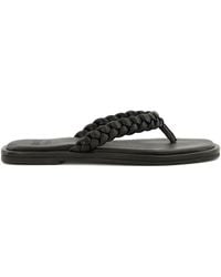 Dune - Loxx Plait Toe Post Sandals Size 3 - Lyst