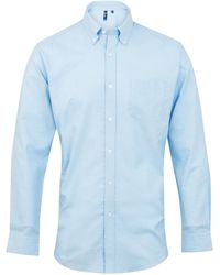 PREMIER - Signature Oxford Long Sleeve Work Shirt (Light) - Lyst