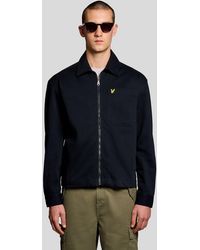 Lyle & Scott - Lightweight Enzyme Wash Overshirt - Lyst