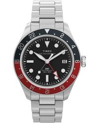 Timex - Waterbury Heritage Watch Tw2Y60600 Stainless Steel - Lyst