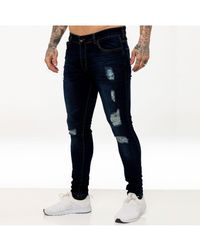 Enzo - | Skinny Gescheurde Jeans Voor - Lyst