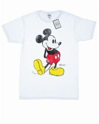 Disney - Mickey Mouse Classic Kick T-Shirt () Cotton - Lyst