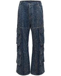 DIESEL - D Sire Cargo Wide Leg Jeans - Lyst