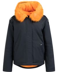myMo - Winterjas Houduwarm Marine Oranje - Lyst