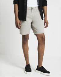 River Island - Chino Shorts Slim Fit Casual - Lyst