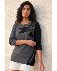 Roman - Floral Hotfix Knit Jumper - Lyst