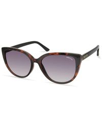 Kenneth Cole - Black Injected Sunglasses - Lyst