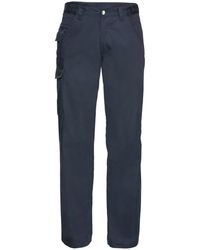 Russell - Polycotton Twill Trouser Pants (Regular) (French) - Lyst