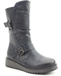 Heavenly Feet - Hannah4 Mid Calf Boots - Lyst