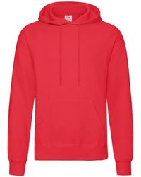 Fruit Of The Loom - Adults Classic Hooded Sweatshirt - Lyst