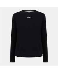 BOSS - Ci Solid Patterned Pajama Top - Lyst