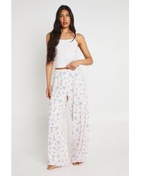Boohoo - Tall Martini & Bow Print Cami And Trouser Pyjama Set - Lyst
