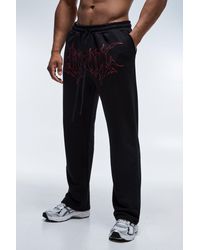 BoohooMAN - Active Straight Leg Loopback Joggers - Lyst