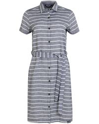 Regatta - Rema Gestreept Overhemd Jurk (marine / Wit) - Lyst