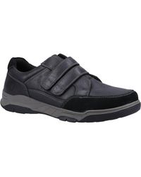 Hush Puppies - Fabian Leather Double Strap Shoes - Lyst
